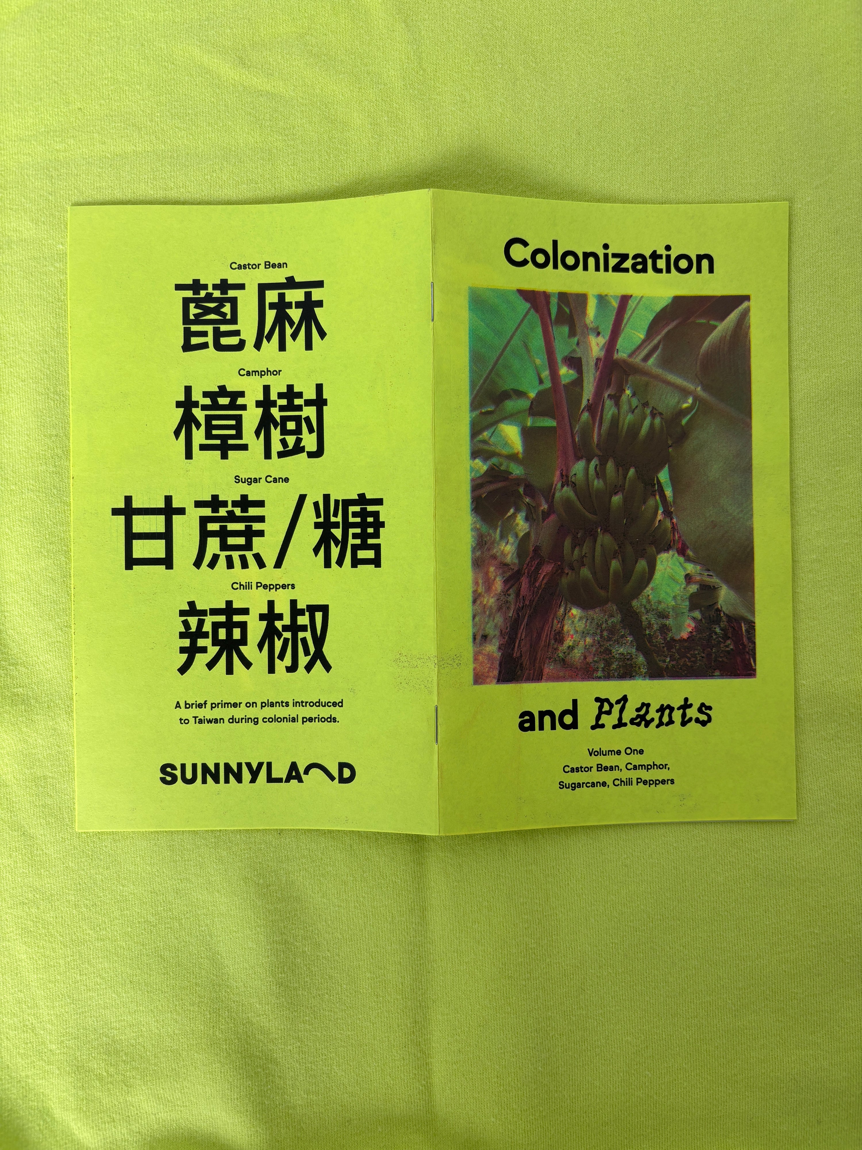 Colonization and Plants Vol. One